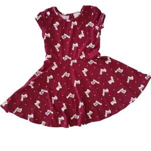 Girl's Lily Bleu Purple Llama Dress Size 6